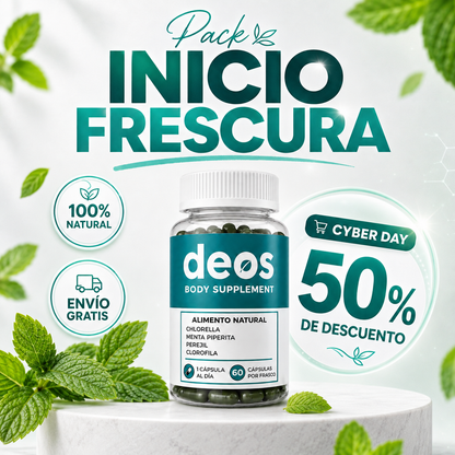 DEOS DESODORANTE NATURAL  60 cap