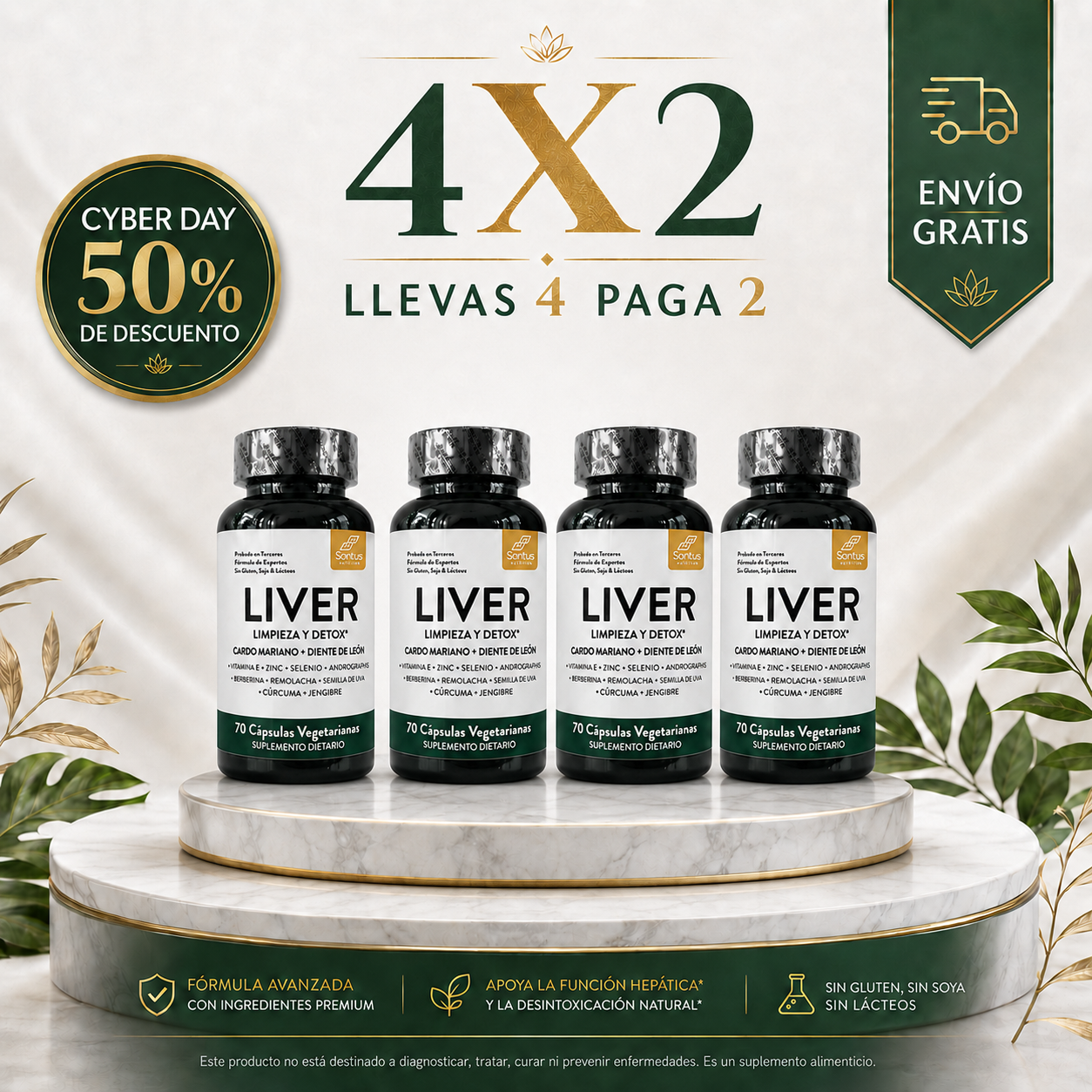 LIVER CLEANSE & DETOX X 140 CAPS