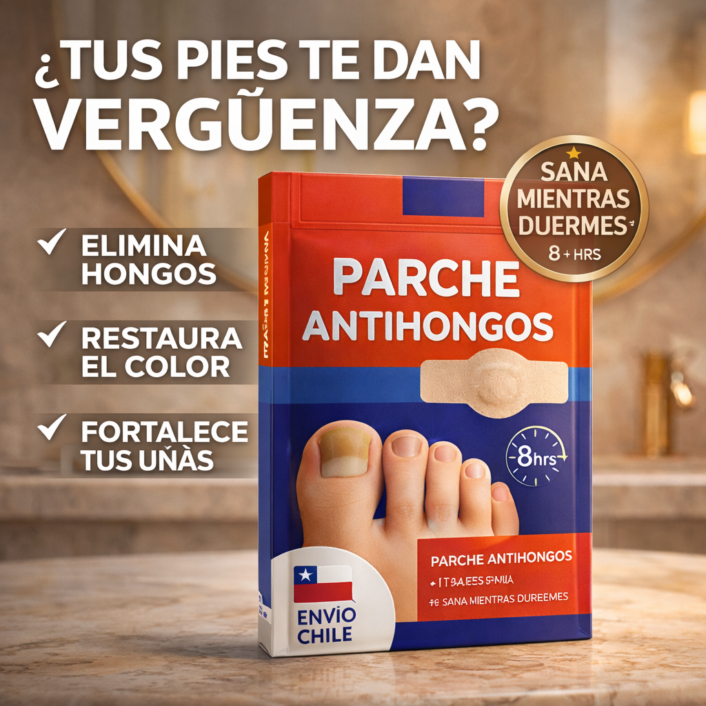 Parches AntiHongos 21unid + 1 par plantillas ortopédicas ajustables