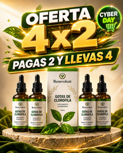 Clorofila Benevolent X 60 ML
